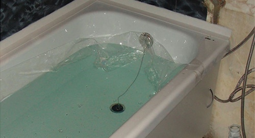 Установкой акрилового вкладыша | Рославль